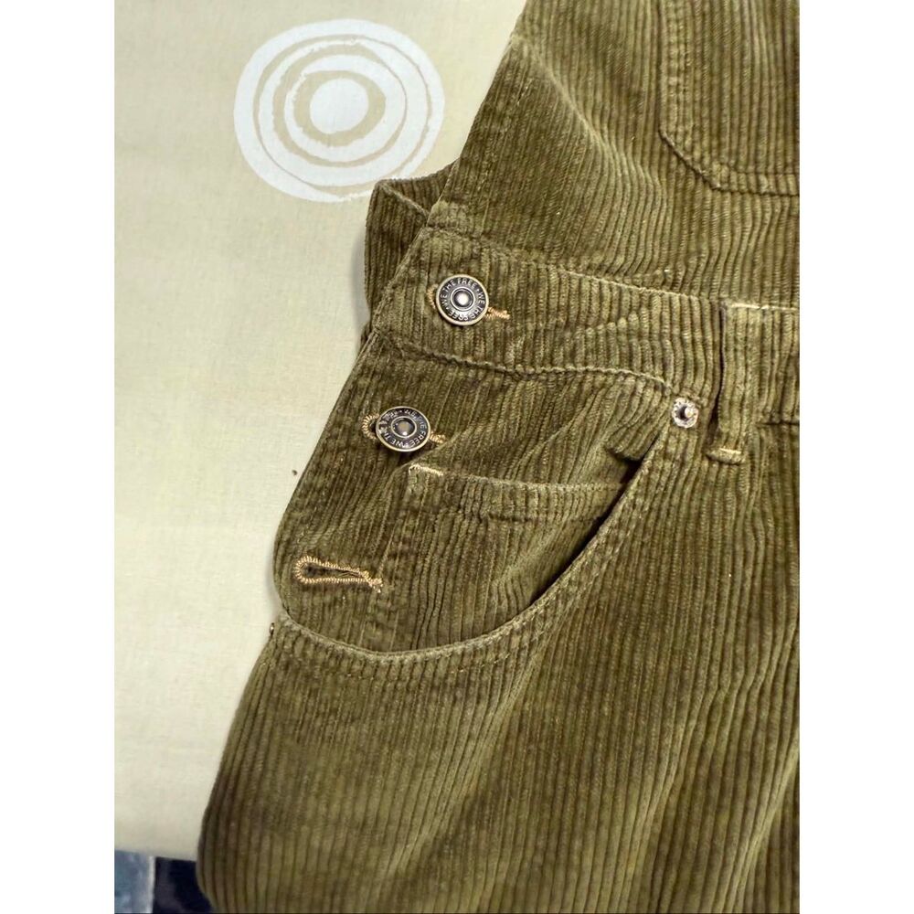 New Free People Good Luck Corduroy Overalls Size XS - Picture 15 of 16